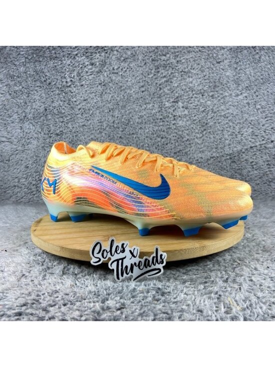 Nike Zoom Mercurial Vapor 16 Elite KM FG Soccer Size 12.5 Men Melon FQ8683-801